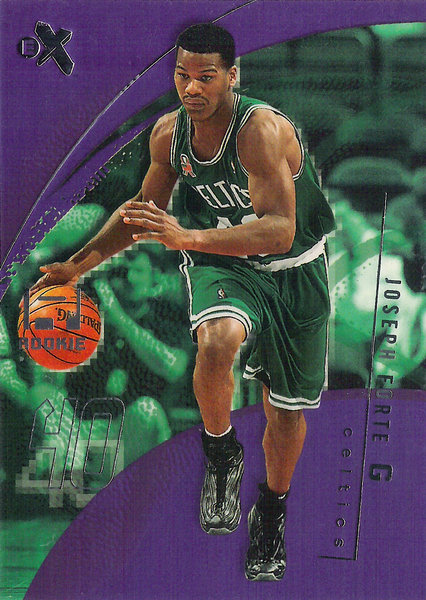 2001-02 E-X #102 Joseph Forte RC /1750 Celtics!
