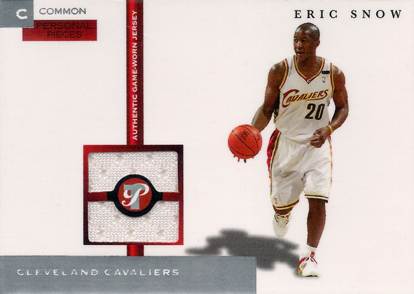 2005-06 Topps Pristine Personal Pieces Jersey #CES Eric Snow /350 Cavaliers!