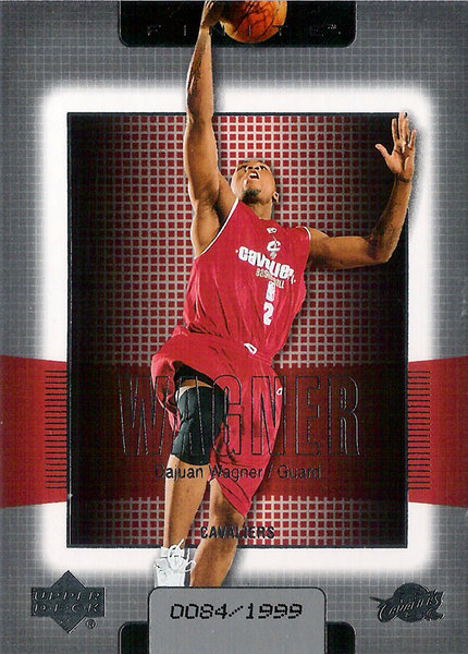 2003-04 Upper Deck Finite #22 Dajuan Wagner /1999 Cavaliers!