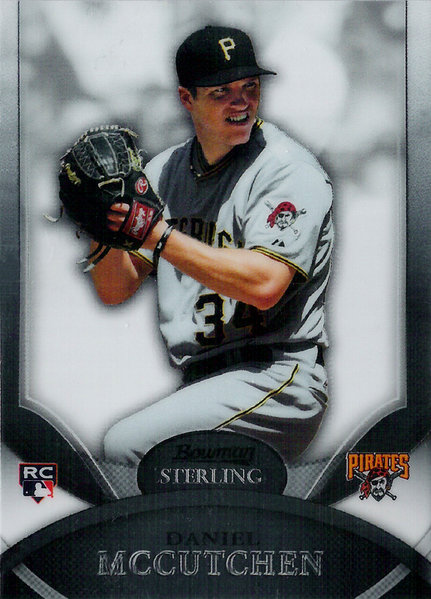 2010 Bowman Sterling #38 Daniel McCutchen RC Pirates!