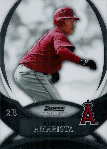 2010 Bowman Sterling Prospects #AA Alexia Amarista Angels!