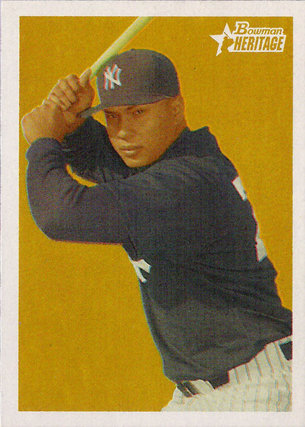 2006 Bowman Heritage Prospects #23 Jose Tabata Yankees!