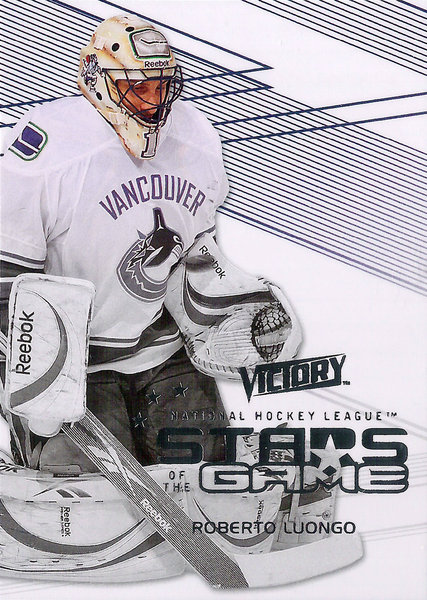2010-11 Upper Deck Victory Stars of the Game #SOGRL Roberto Luongo Canucks!