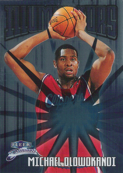 1998-99 Fleer Brilliants Illuminators #1 Michael Olowokandi Clippers!