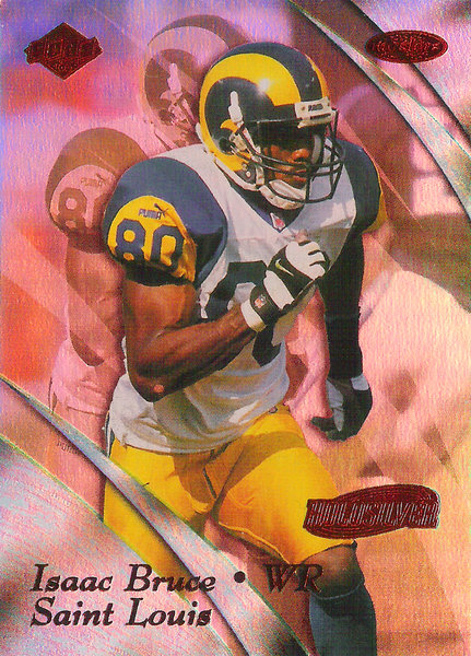 1999 Collector's Edge Masters HoloSilver #152 Isaac Bruce /3500 Rams!