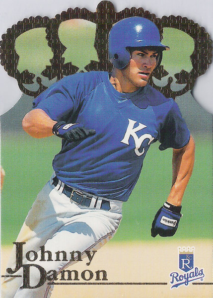 1996 Pacific Gold Crown Die Cuts #DC3 Johnny Damon Royals!
