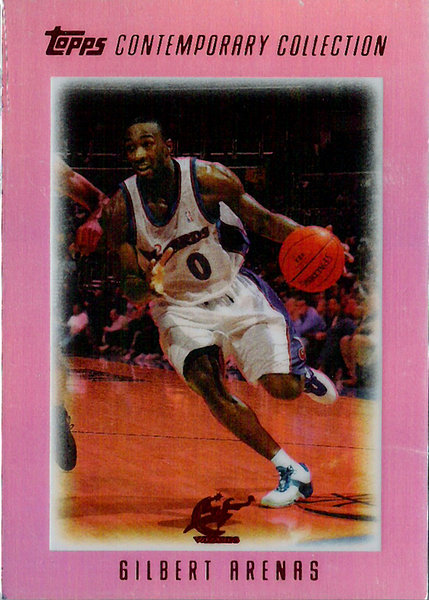 2003-04 Topps Contemporary Collection Red #110 Gilbert Arenas /225 Wizards!