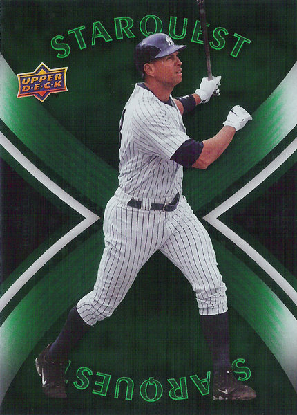 2008 Upper Deck First Edition Star Quest #SQ33 Alex Rodriguez Yankees!