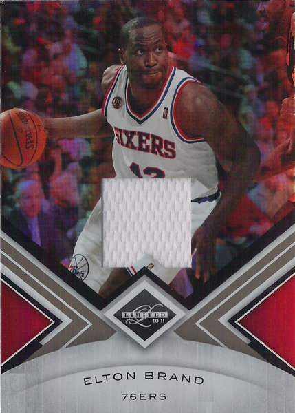2010-11 Limited Threads #13 Elton Brand /199 76ers!