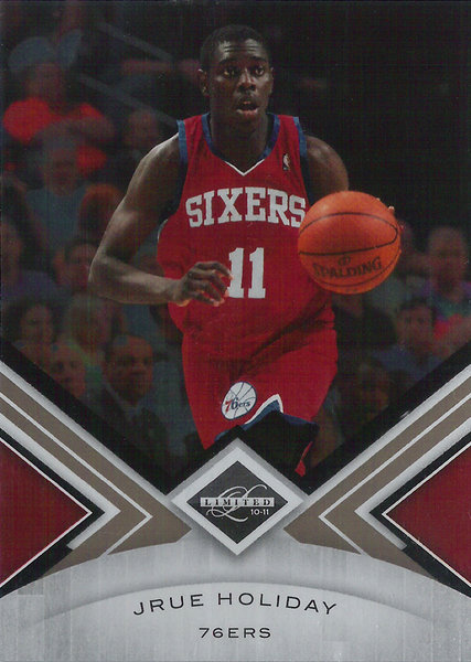 2010-11 Limited #14 Jrue Holiday /199 76ers!