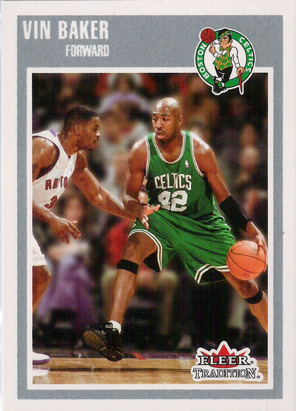 2002-03 Fleer Tradition Crystal #7 Vin Baker /199 Celtics!
