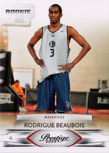 2009-10 Prestige #175 Rodrigue Beaubois RC Mavericks!