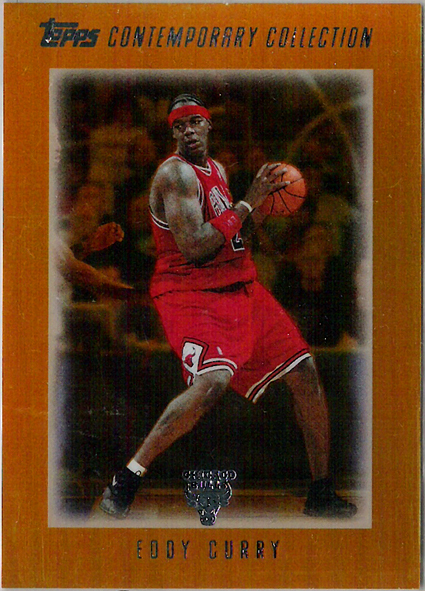 2003-04 Topps Contemporary Collection Gold #34 Eddy Curry /25 Bulls!