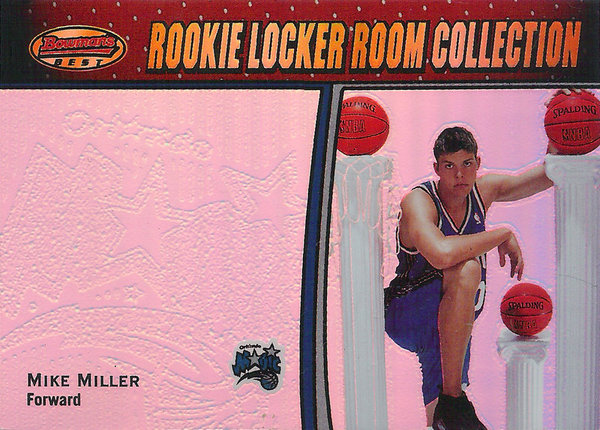 2000-01 Bowman's Best Rookie Locker Room Collection #LRC5 Mike Miller Magic!
