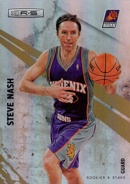 2010-11 Rookies and Stars Gold Holofoil #94 Steve Nash /199 Suns!