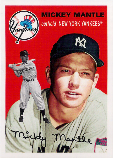 2011 Topps Lost Cards #LC3 Mickey Mantle Yankees!