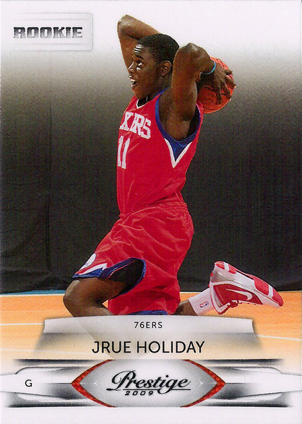 2009-10 Prestige #167 Jrue Holiday RC 76ers!