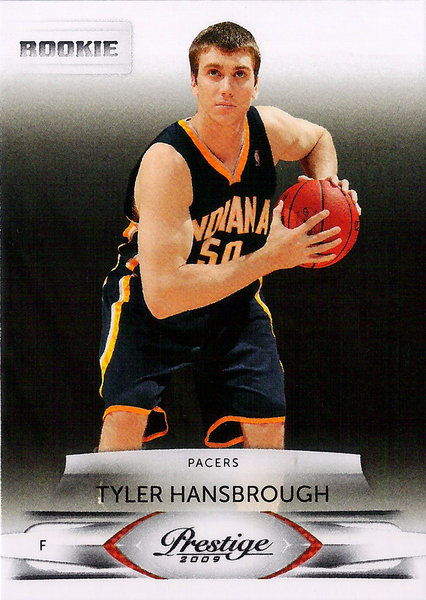 2009-10 Prestige #213 Tyler Hansbrough RC Pacers!