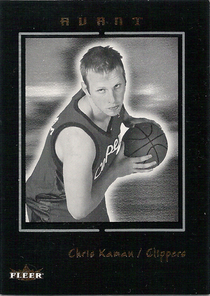 2003-04 Fleer Avant Black and White #70 Chris Kaman RC /199 Clippers!