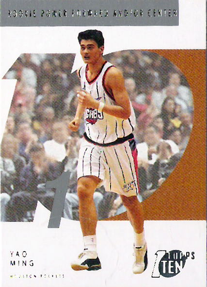 2002-03 Topps Ten #141 Yao Ming RC Rockets!