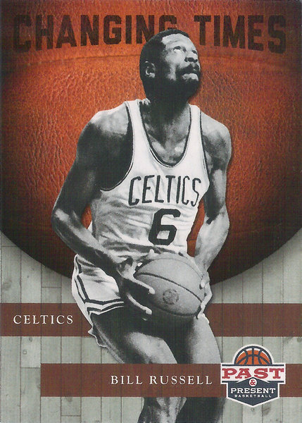 2011-12 Panini Past and Present Changing Times #1 Bill Russell Celtics!