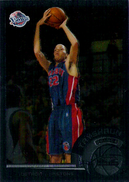 2002-03 Topps Chrome #144 Tayshaun Prince RC Pistons!