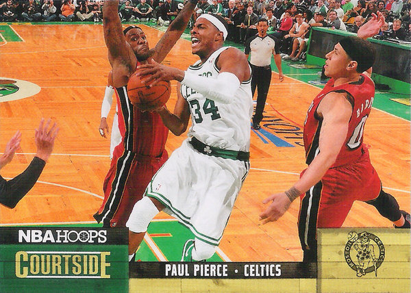 2011-12 Hoops Courtside #15 Paul Pierce Celtics!