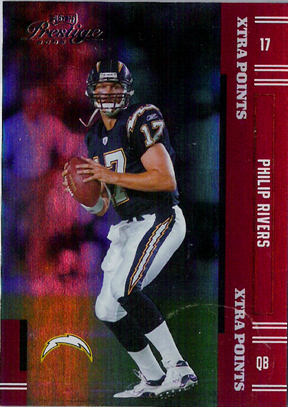 2005 Playoff Prestige Xtra Points Red #116 Philip Rivers /125 Chargers!
