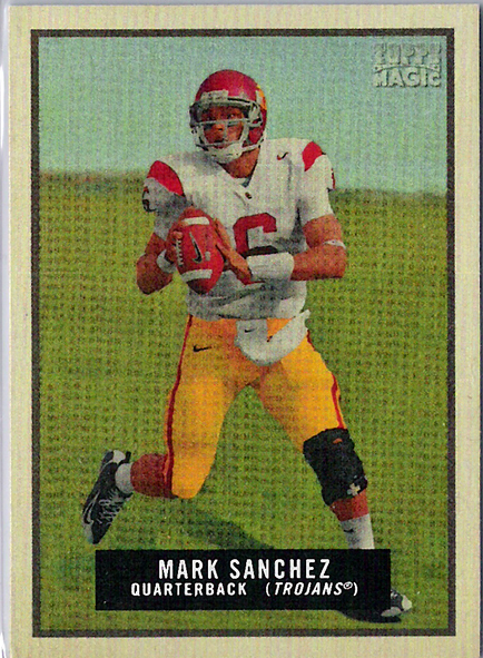 2009 Topps Magic #144 Mark Sanchez RC USC Trojans/Jets!