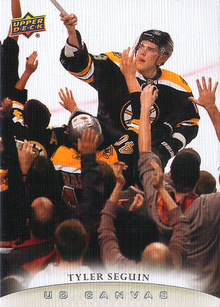 2011-12 Upper Deck Canvas #C126 Tyler Seguin Bruins!