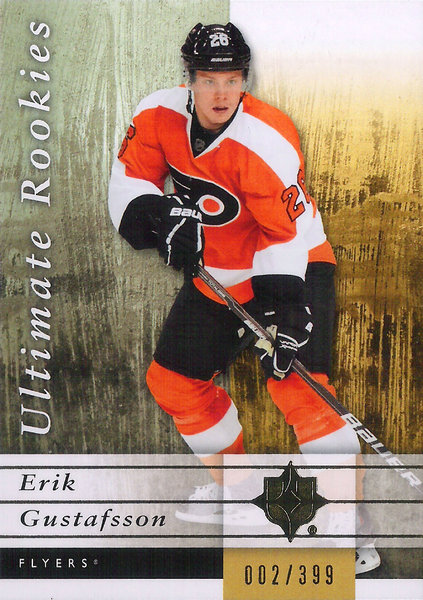 2011-12 Ultimate Collection #104 Erik Gustafsson RC /399 Flyers!