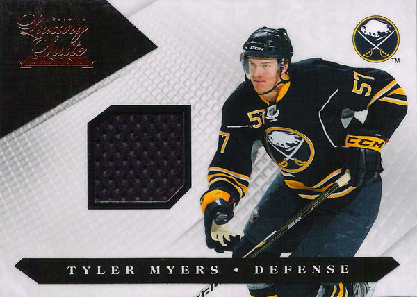 2010-11 Luxury Suite #10 Tyler Myers Jersey /599 Sabres!