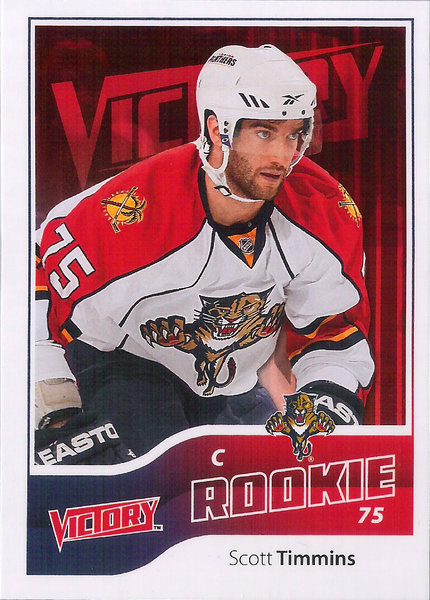 2011-12 Upper Deck Victory #217 Scott Timmins RC Panthers!