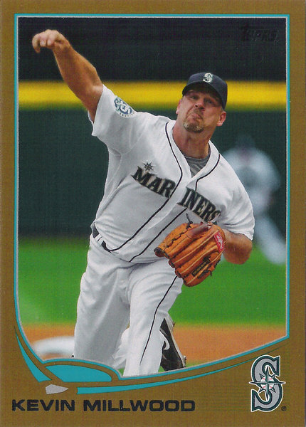 2013 Topps Gold #325 Kevin Millwood /2013 Mariners!