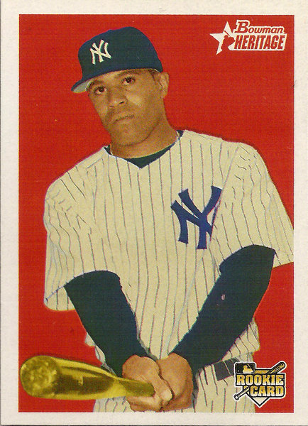2006 Bowman Heritage #228 Kevin Thompson SP RC Yankees!