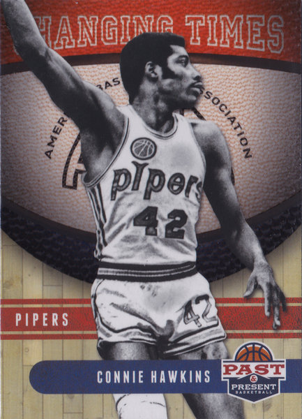 2011-12 Panini Past and Present Changing Times #16 Connie Hawkins Pipers!