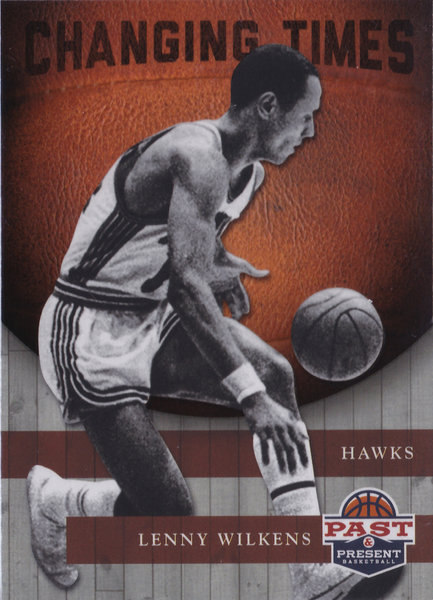 2011-12 Panini Past and Present Changing Times #6 Lenny Wilkens Hawks!