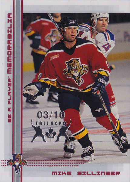2000-01 BAP Memorabilia Toronto Fall Expo #250 Mike Sillinger 3/10 Panthers!
