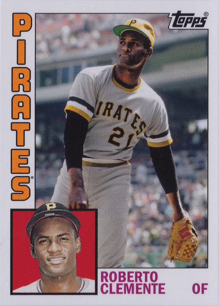 2012 Topps Archives #185 Roberto Clemente Pirates!