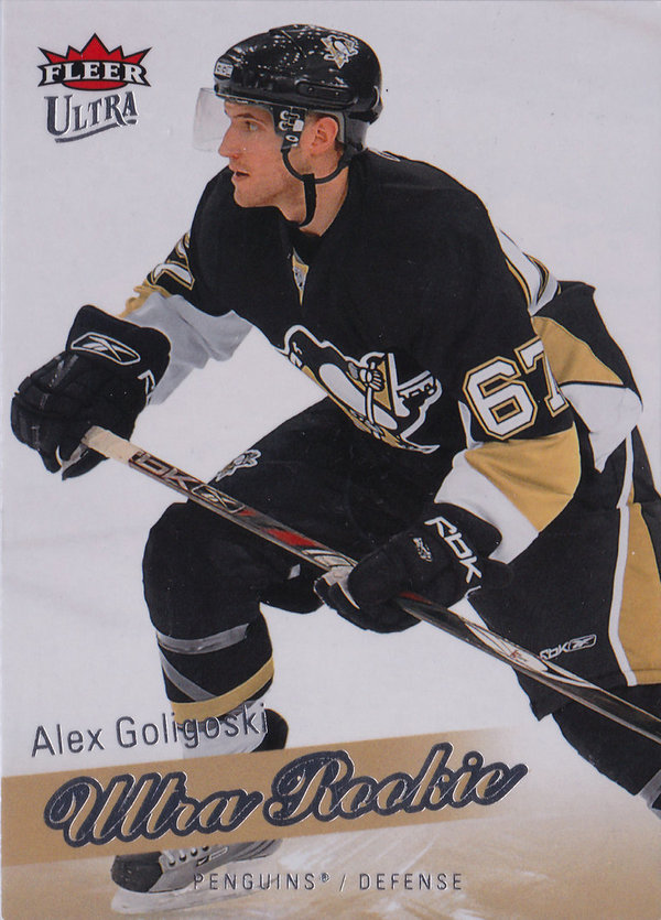 2008-09 Ultra #203 Alex Goligoski RC Penguins!