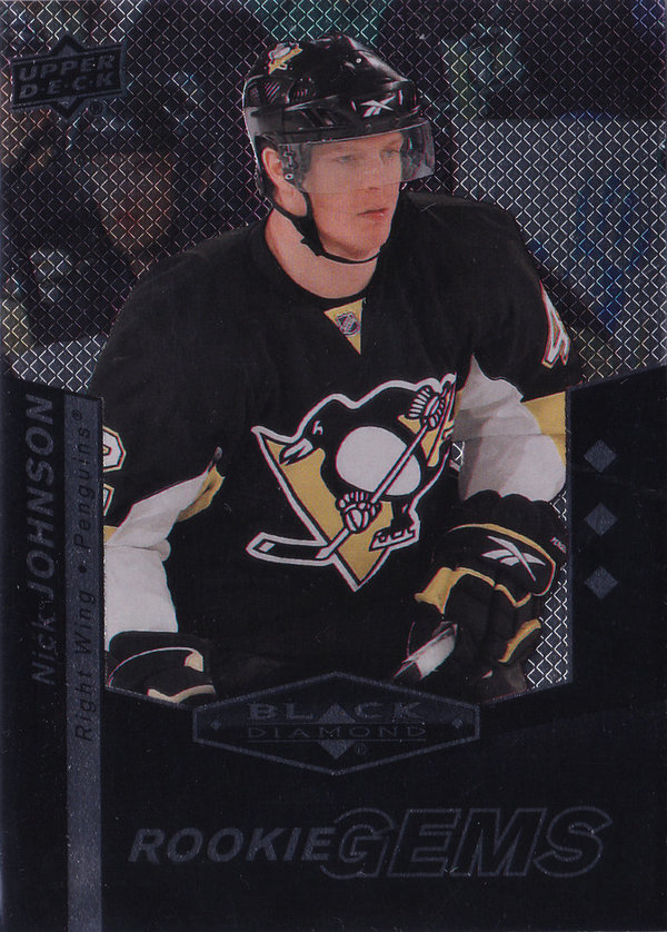2010-11 Black Diamond #165 Nick Johnson RC Penguins!