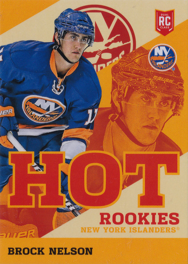2013-14 Panini Hot Rookies Toronto Fall Expo #HK2 Brock Nelson Islanders!
