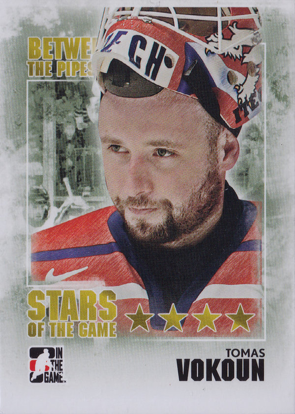 2009-10 Between The Pipes #105 Tomas Vokoun Goalie Panthers!
