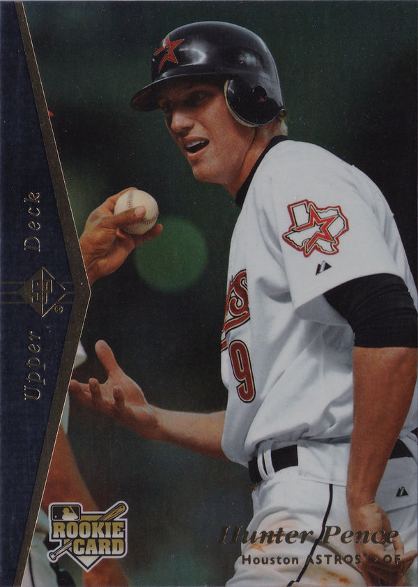 2007 SP Rookie Edition #178 Hunter Pence 95 RC Astros!