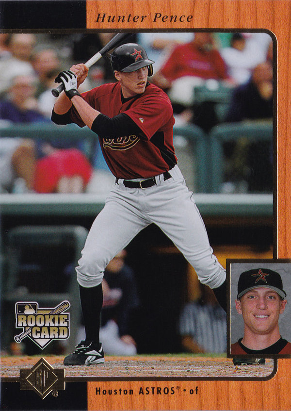 2007 SP Rookie Edition #277 Hunter Pence 96 RC Astros!