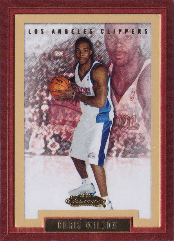 2002-03 Fleer Showcase Legacy #133 Chris Wilcox RC /100 Clippers!