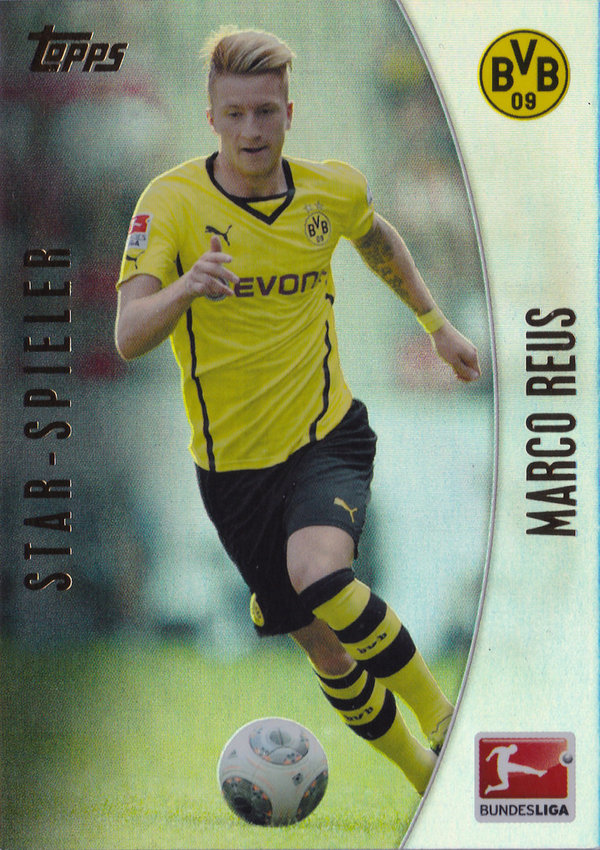 2013-14 Topps Bundesliga Chrome Star-Spieler #57 Marco Reus Borussia Dortmund