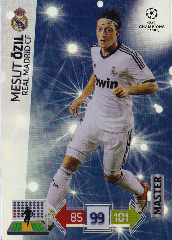 2012-13 Panini Adrenalyn XL Champions League Master Mesut Özil Real Madrid