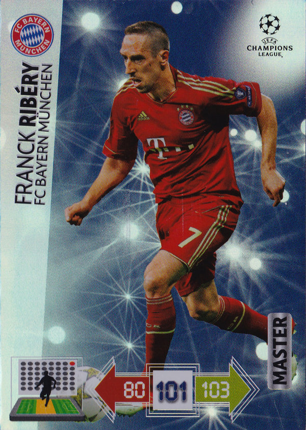 2012-13 Panini Adrenalyn XL Champions League Master Franck Ribéry Bayern München