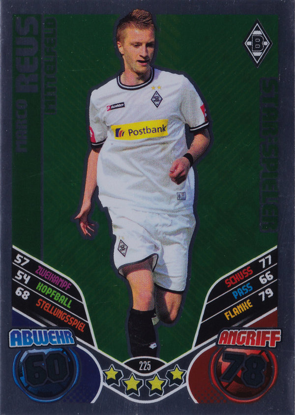 2011-12 Topps Match Attax Bundesliga Star-Spieler Marco Reus Borussia Mönchengladbach